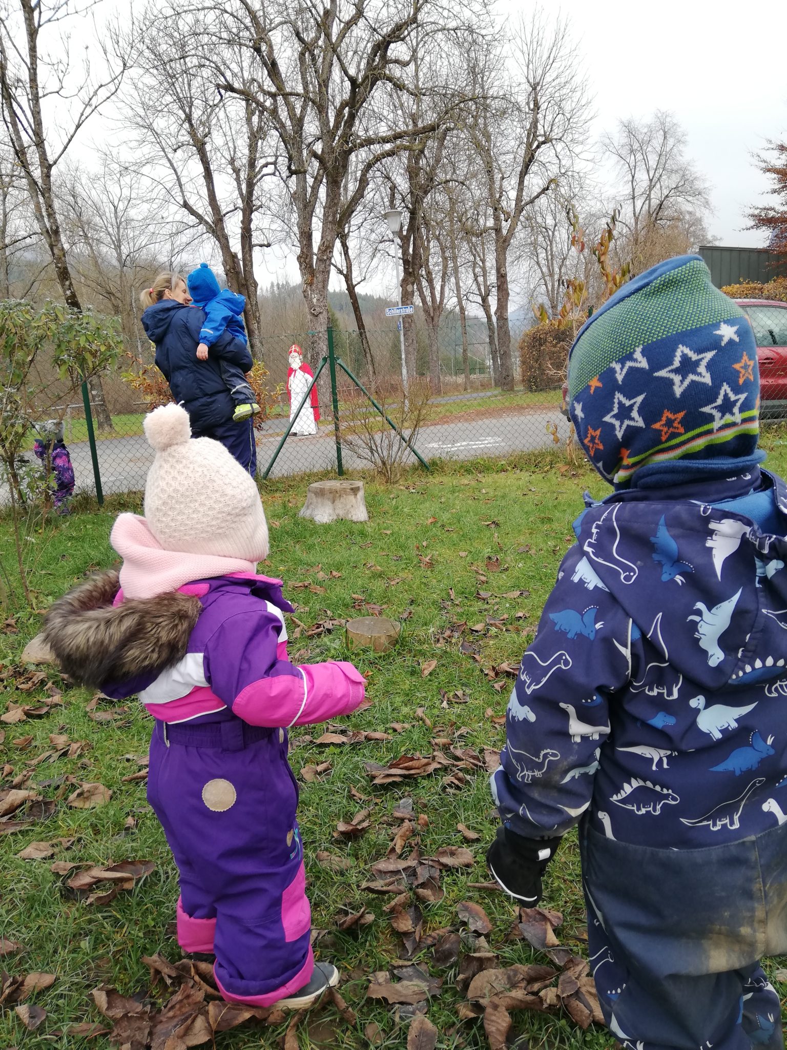 Besuch vom Nikolaus im Kindergarten