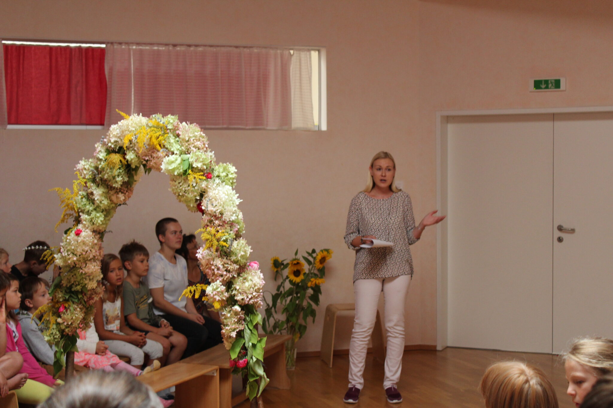 Erster Schultag an der Waldorfschule Villach