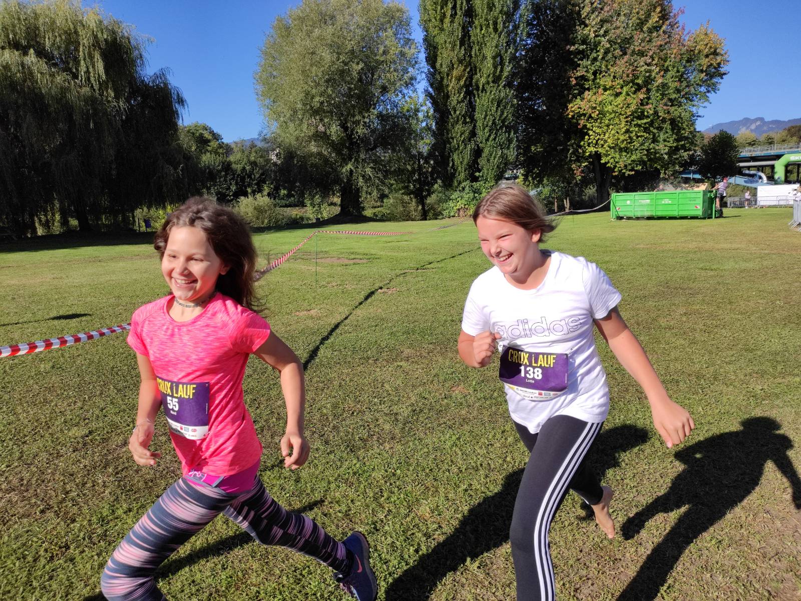 Die Waldorfschule Villach beim Crux-Lauf